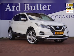 Nissan Qashqai - 1.3 DIG-T N-Motion+Led+Pano-dak+navigatie+camera+19"lmv+Parel-White = NOVEMBER 2019 = NIEU