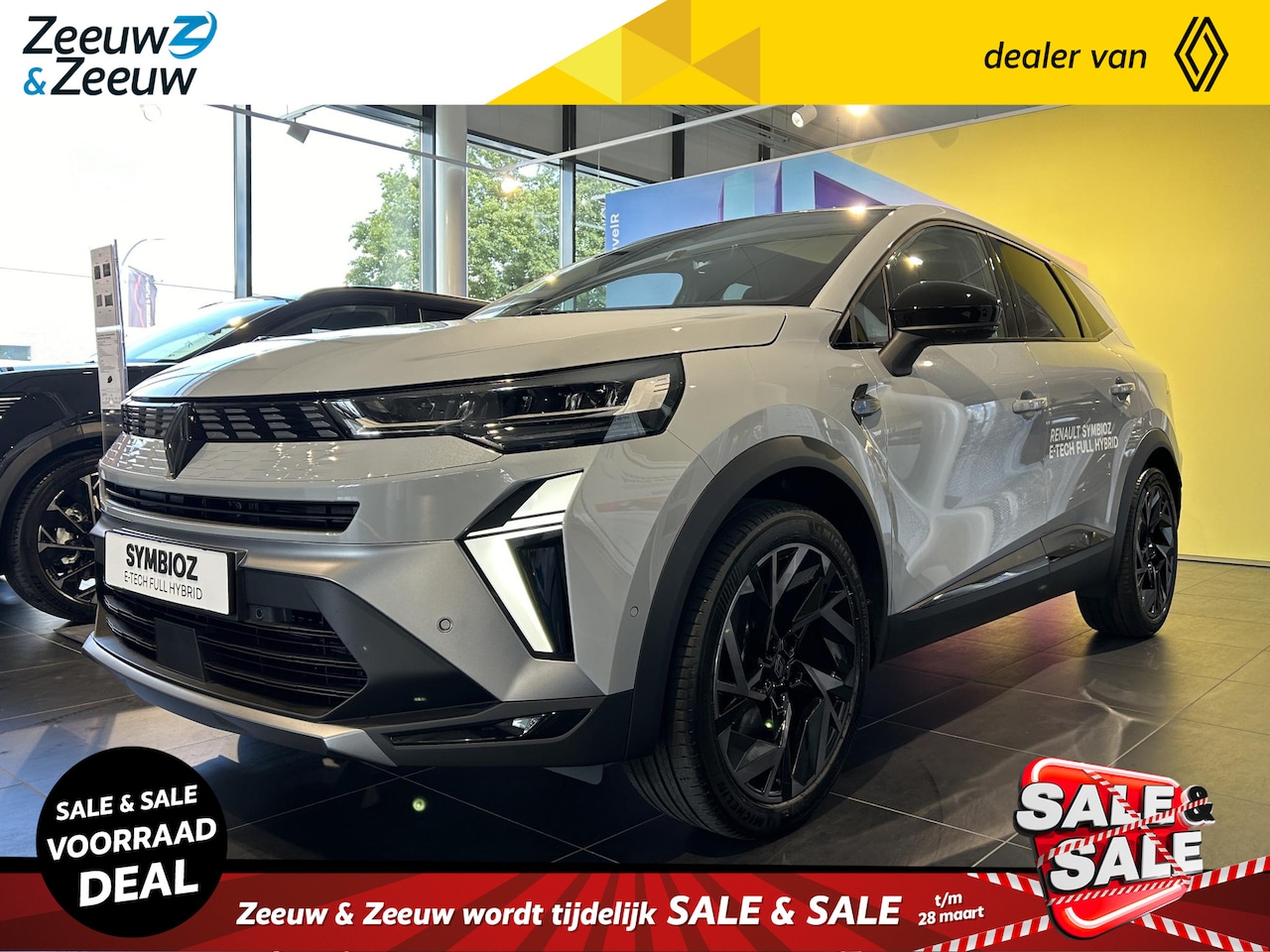 Renault Symbioz - E-Tech full hybrid 160 esprit Alpine | Nu leverbaar met €2.000,- EXTRA Zeeuw & Zeeuw voorr - AutoWereld.nl