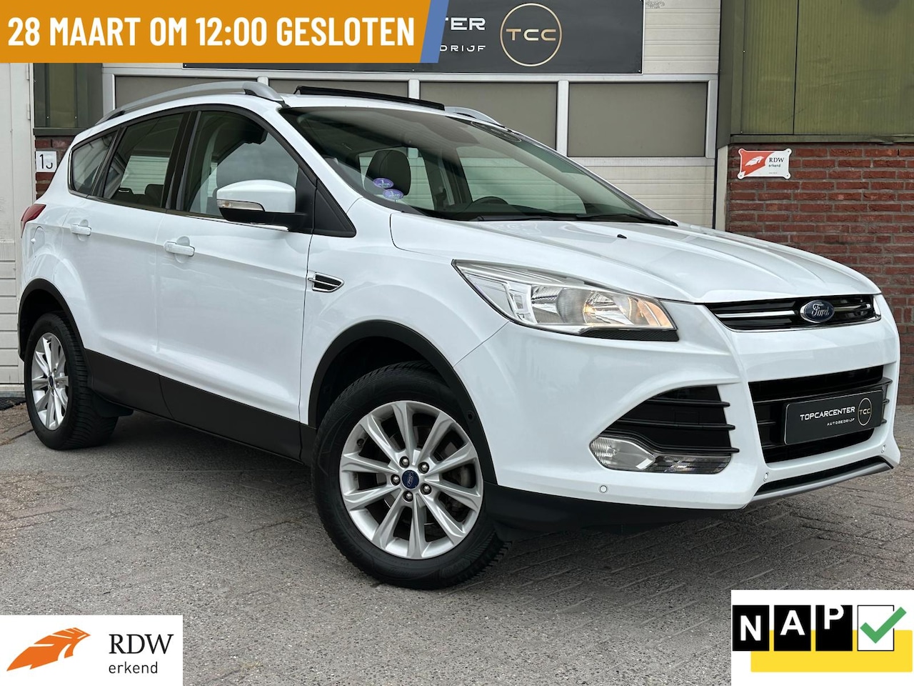 Ford Kuga - 1.5 Titanium/KEYL/CAMERA/TRERKH/NAVI/CRUISE/APK/NAP - AutoWereld.nl