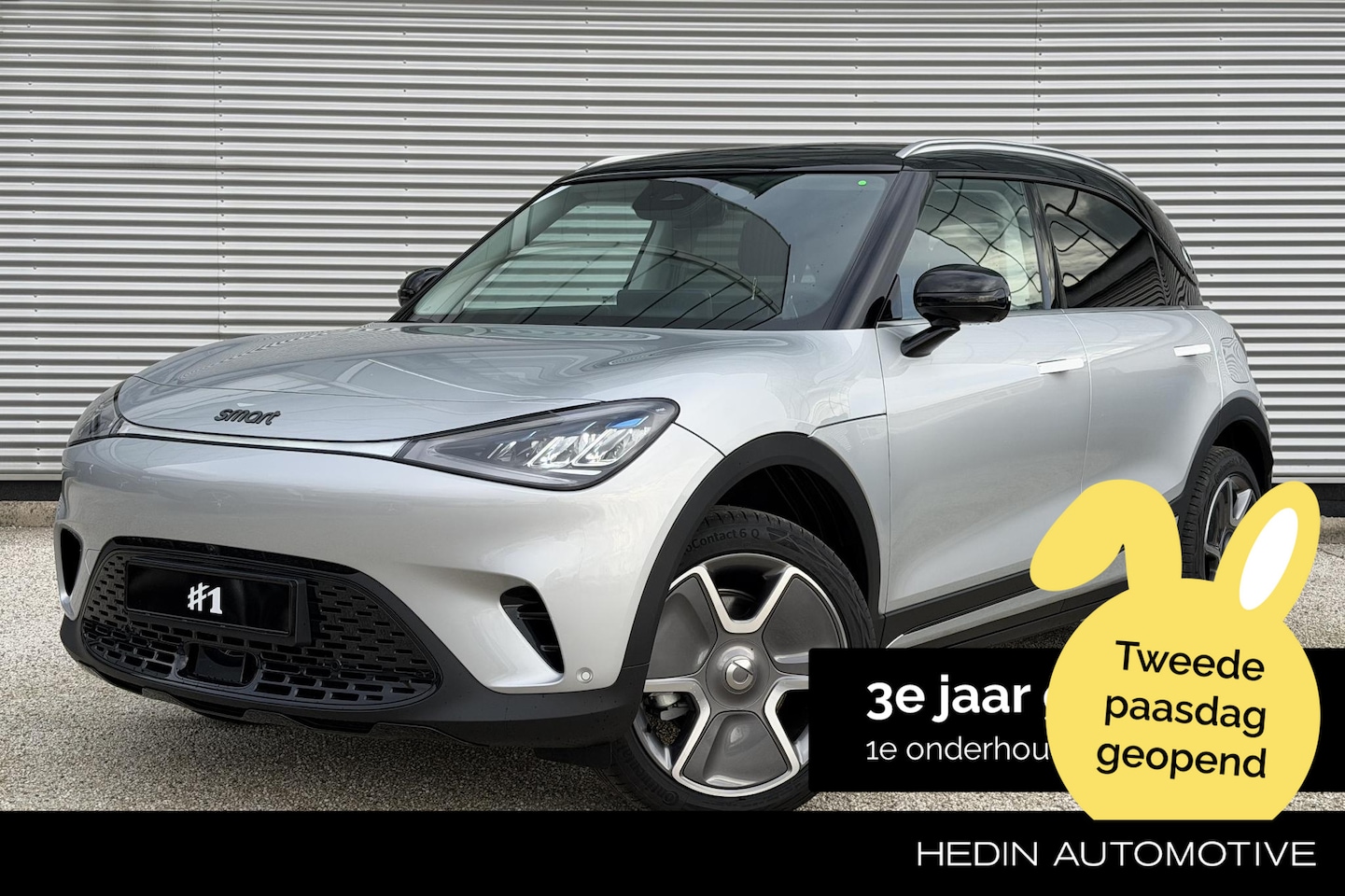 Smart #1 - Pro+ 66 kWh | *Bijtelling vanaf € 216,- per maand!* | Adaptieve Cruise Control | Panoramad - AutoWereld.nl