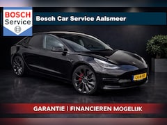 Tesla Model 3 - Performance AWD 75 kWh / SPORT STUUR / PANO / SOH 93% /