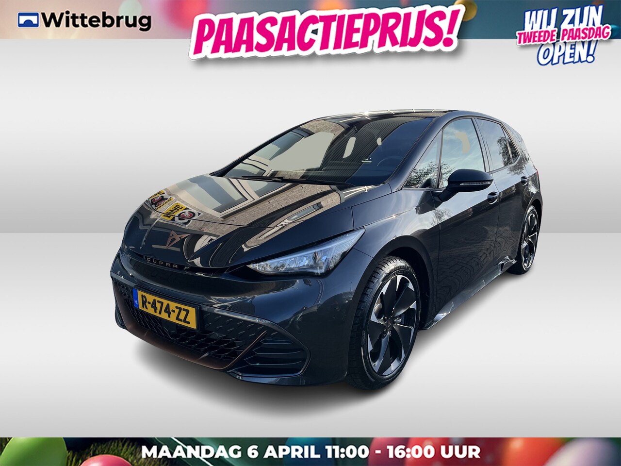 CUPRA Born - Essential 62 kWh / 91% SOH/ AUTOMAAT/ PARK. SENSOREN V+A/ FULL LINK/ DAB/ RIJ-MODI/ LANE-A - AutoWereld.nl