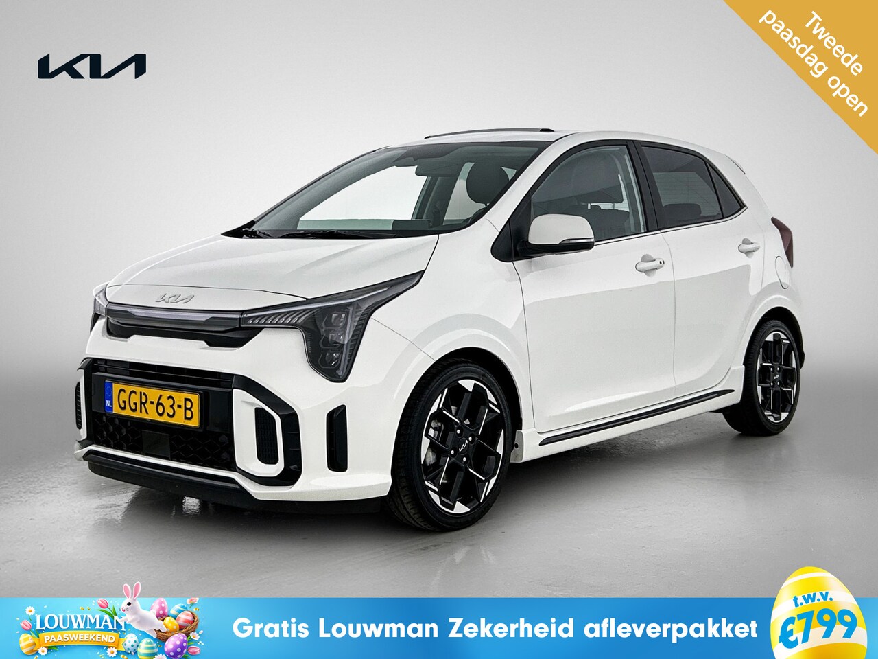 Kia Picanto - 1.0 DPI GT-Line Schuif/kanteldak | Climate Control | Stoelverwarming | Stuurverwarming | D - AutoWereld.nl
