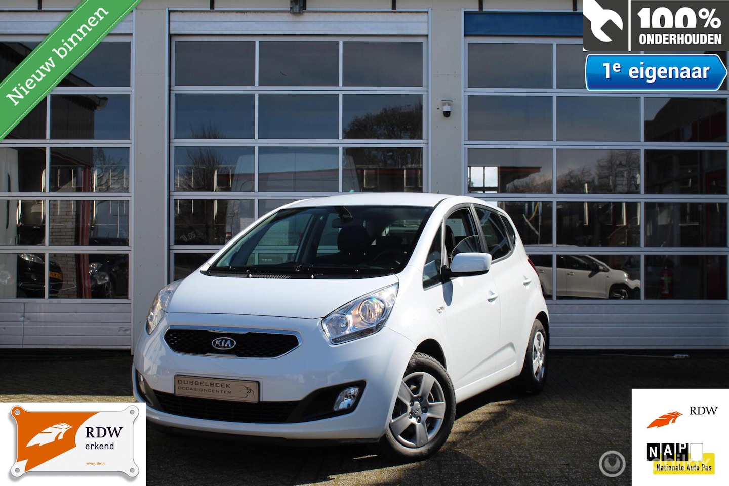 Kia Venga - 1.4-16V CVVT 90PK Comfort Pack Airconditioning Centrale Deurvergrendeling Elektrische Rame - AutoWereld.nl