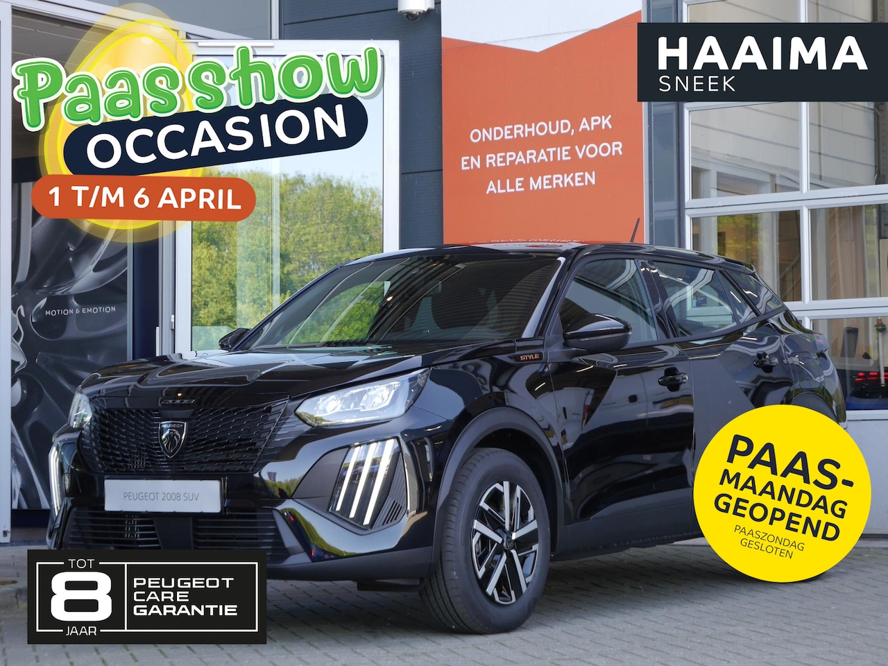 Peugeot 2008 - 1.2 Hybrid 145PK Style | Nieuwe auto | Climate control | Parkeersensoren achter | Led verl - AutoWereld.nl