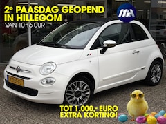 Fiat 500 C - 0.9 TwinAir Turbo Lounge | Cruise control | Airco | parkeer sensoren | 15" |