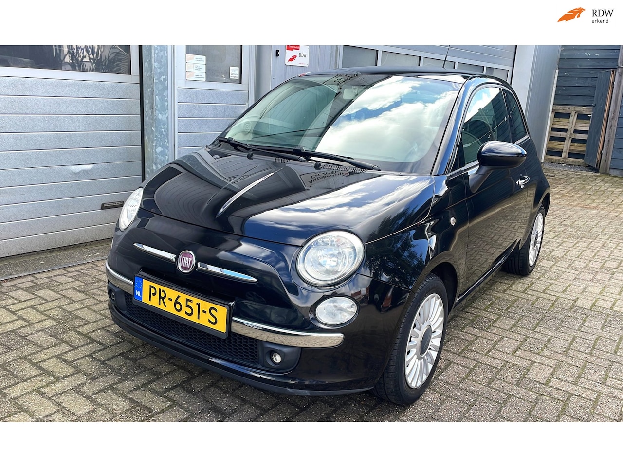 Fiat 500 - 1.4-16V Pop 2009-Airco-Panorama-Velgen-New APK - AutoWereld.nl