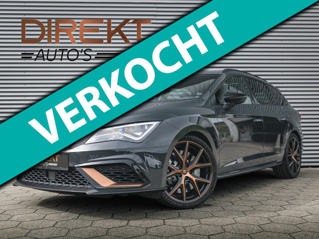 SEAT Leon ST - 2.0 TSI CUPRA R 4DRIVE BLACKNESS GREY CARBON - AutoWereld.nl