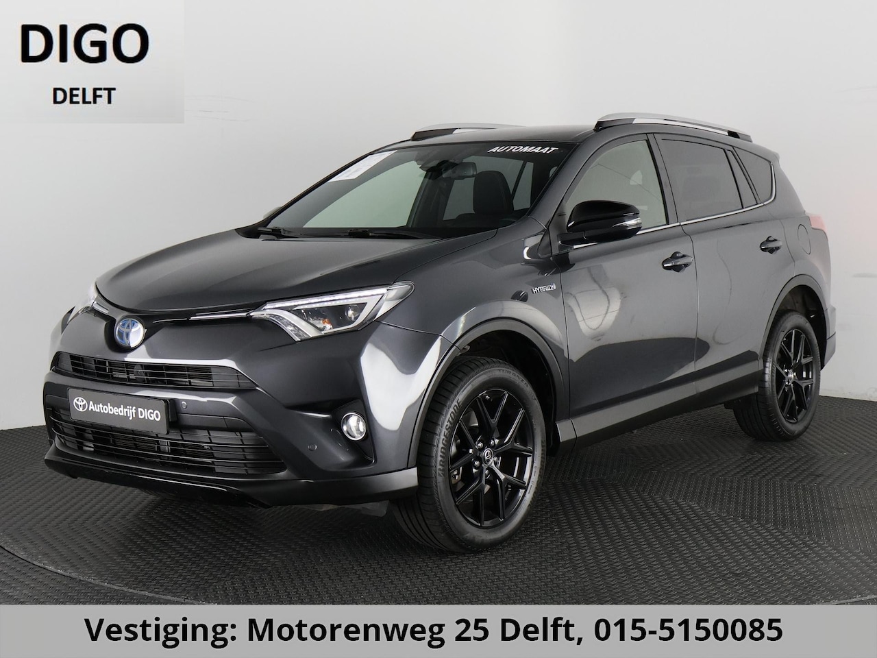 Toyota RAV4 - 2.5 HYBRID BLACK EDITION AUTOMAAT GARANTIE 6-2028 NAVI.PDC.CAMERA.18 INCH. SLECHTS 99.000 - AutoWereld.nl