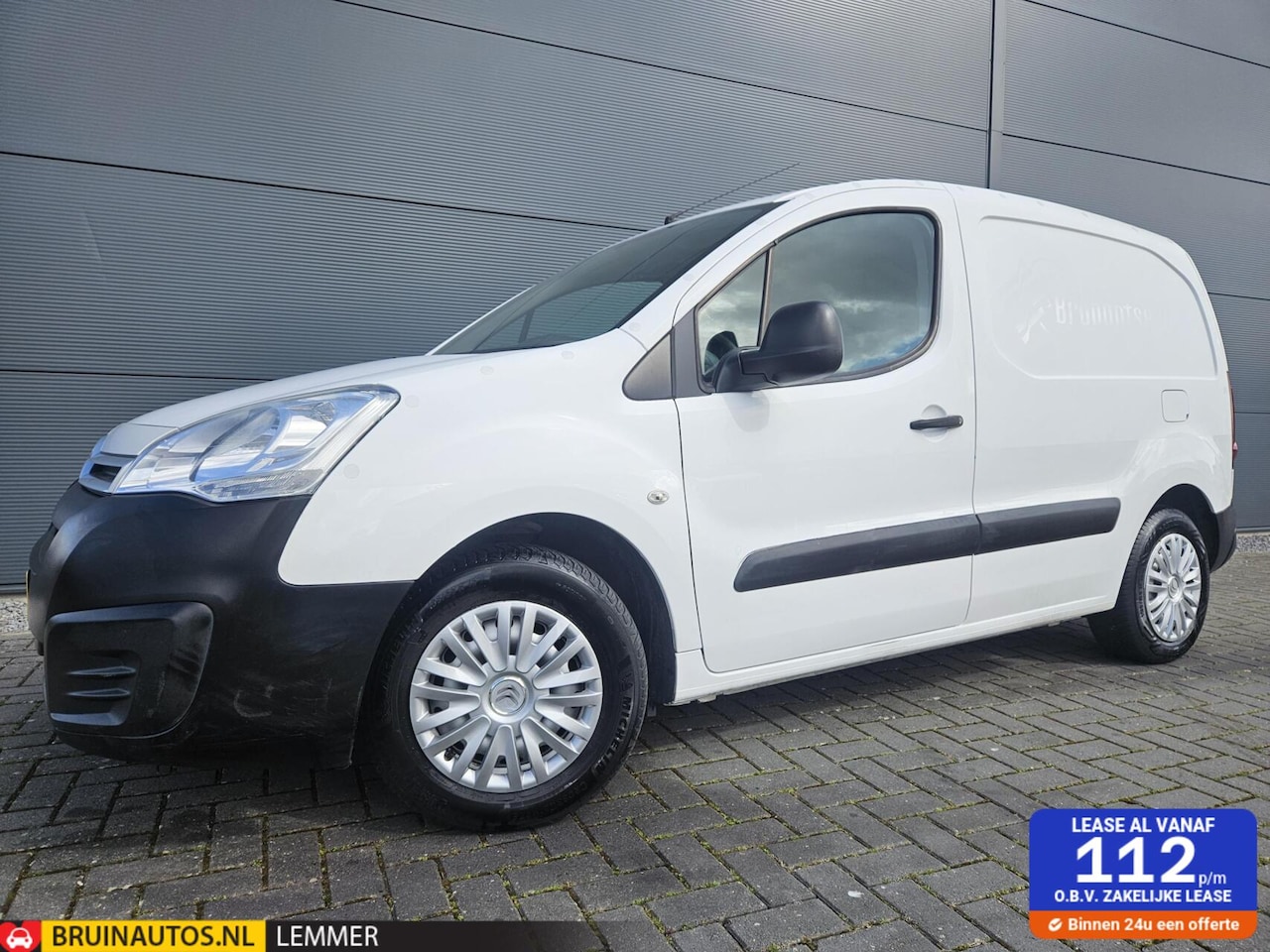 Citroën Berlingo - bestel 1.6 BlueHDI Airco Cruise Euro6 100pk - AutoWereld.nl
