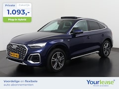Audi Q5 Sportback - 50 TFSIe S-Line Plug-in | All-in 1093, - Private Lease | Direct uit voorraad