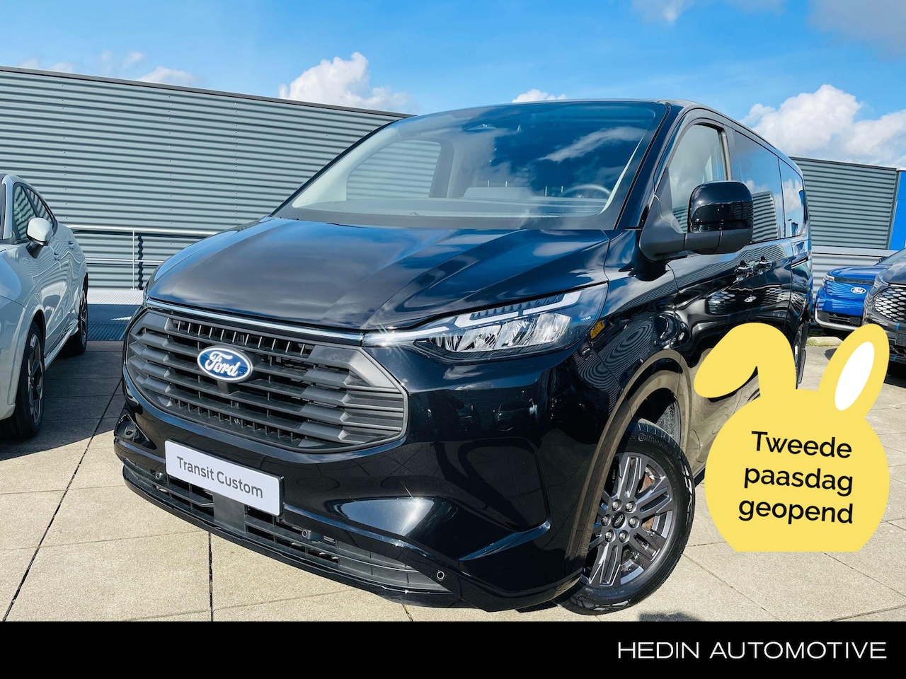 Ford Transit Custom - 340 2.5 PHEV L2H1 Limited Kombi 9-zits uit voorraad - AutoWereld.nl