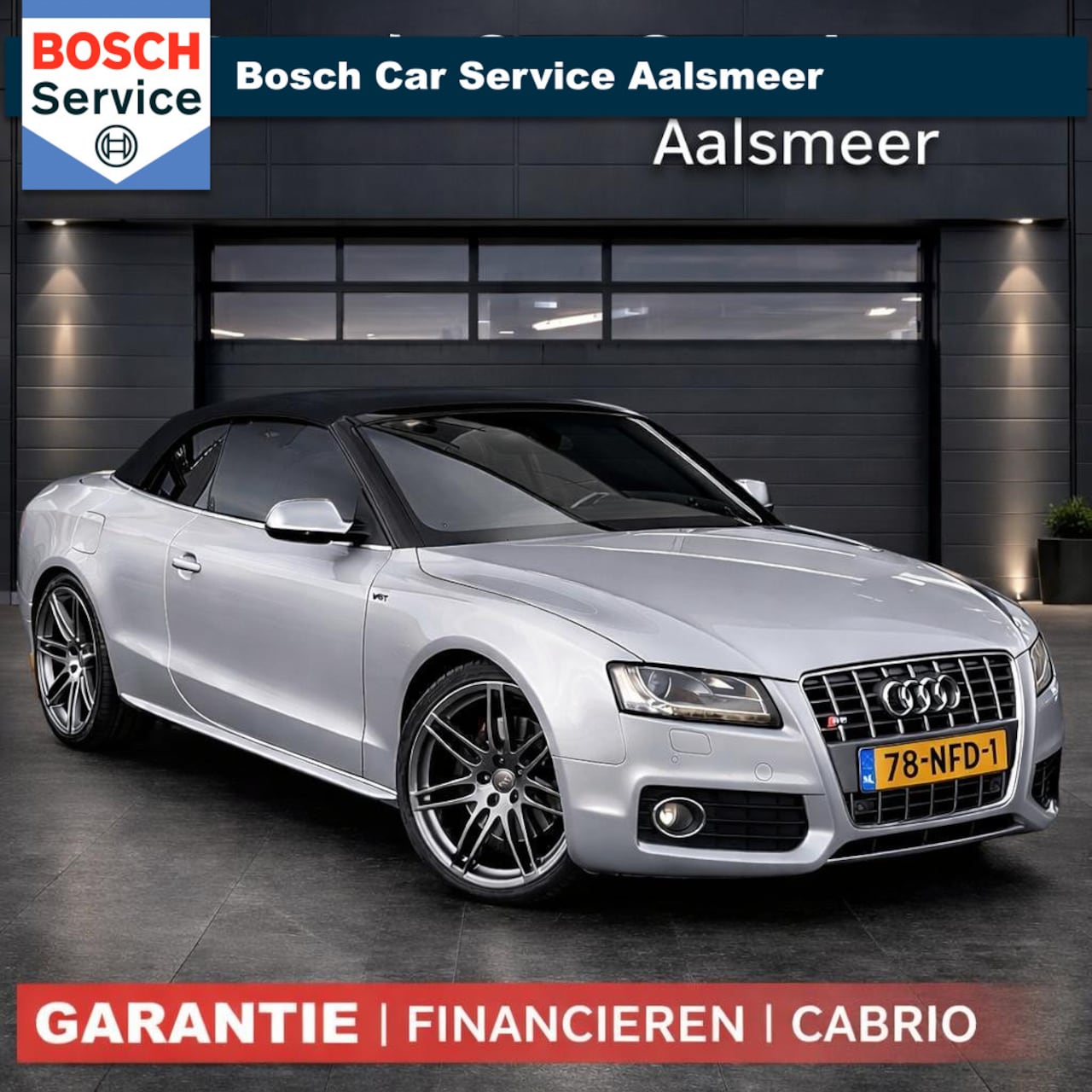 Audi A5 Cabriolet - 3.0 TFSI S5 quattro Pro Line /NAP / Garantie / Leer / Carplay / - AutoWereld.nl