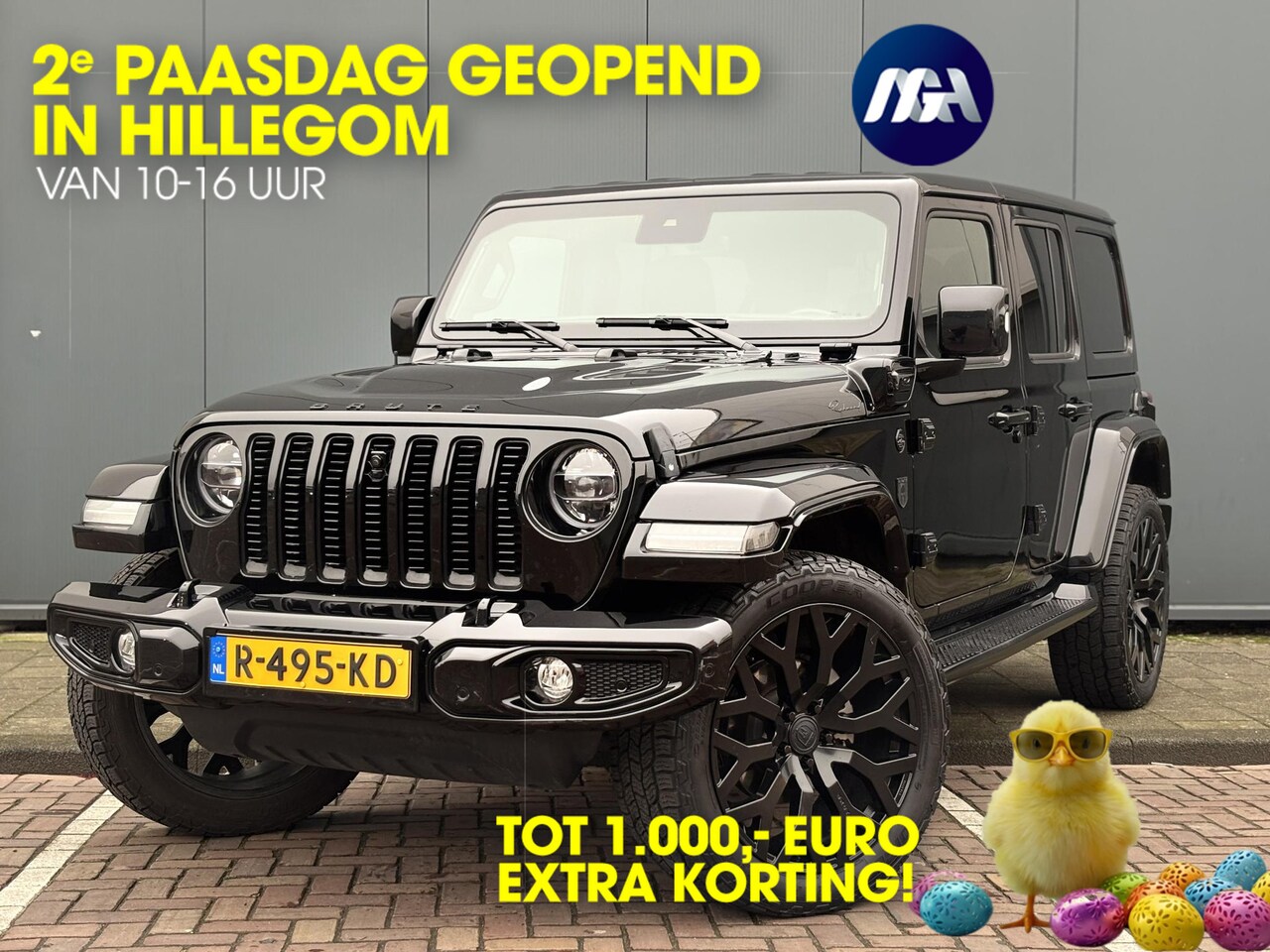 Jeep Wrangler Unlimited - 4xe 380 Sahara BRUTE | Apple-Android | Trekhaak | Adaptive Cruise Control - AutoWereld.nl