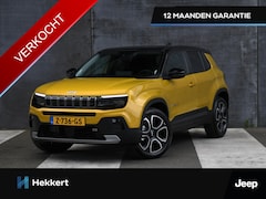 Jeep Avenger - Altitude 1.2 GSE 100pk ELEK. ACHTERKLEP | ADAP. CRUISE | NAVI | DRAADLOOS OPLADEN | KEYLES