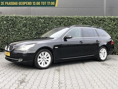 BMW 5-serie Touring - 530i, PANORAMADAK, CRUISE CONTROL, AIRCO, STOELVERWARMING, NAVIGATIE, LEDER, CAMERA, HUD,