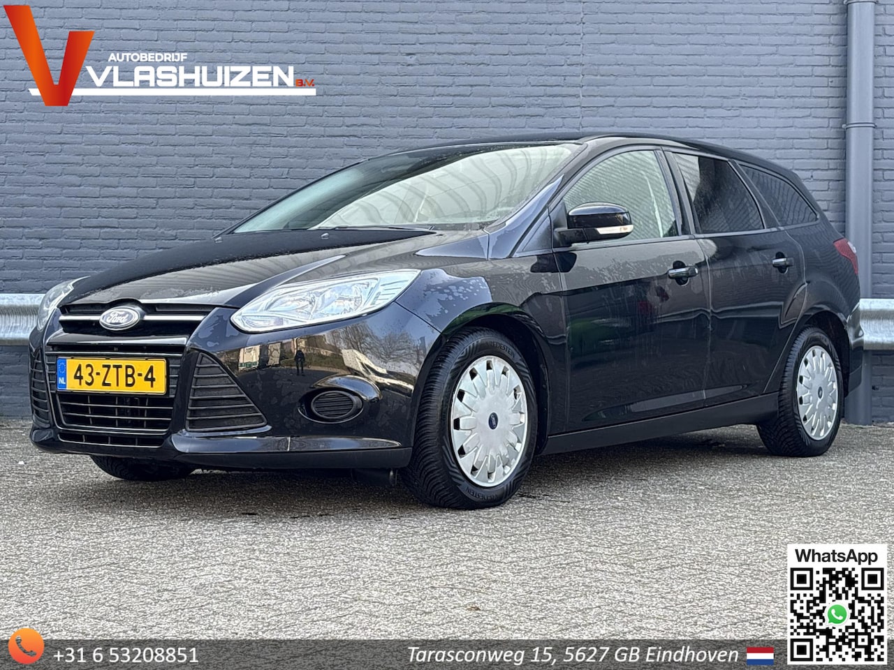 Ford Focus Wagon - 1.6 TDCI ECOnetic Lease Trend | Airco | Cruise | Navi | PDC | Trekhaak | - AutoWereld.nl