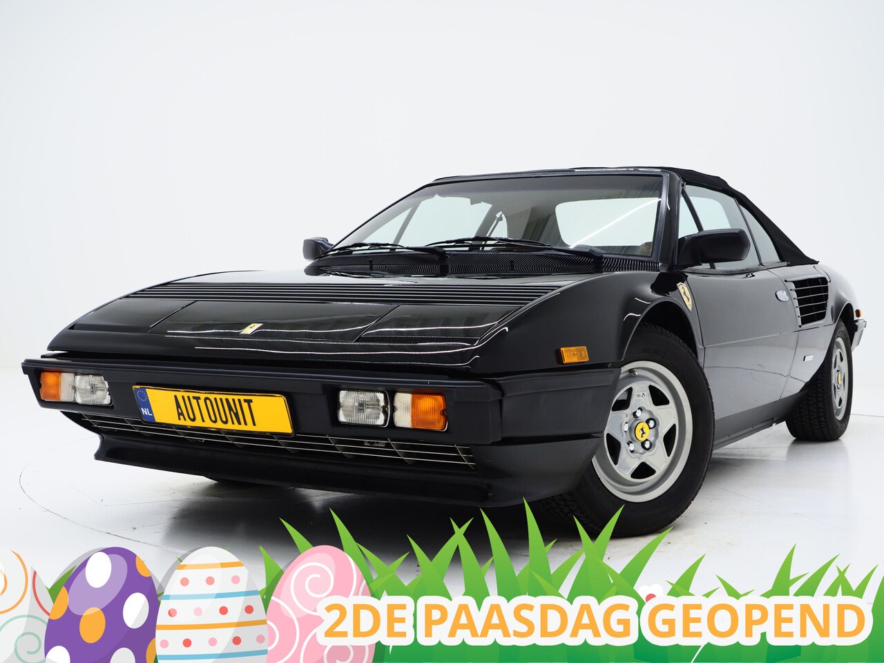 Ferrari Mondial - Cabriolet 3.0 Quattrovalvole | 1984 | Leder | Airco | Boston Acoustics - AutoWereld.nl