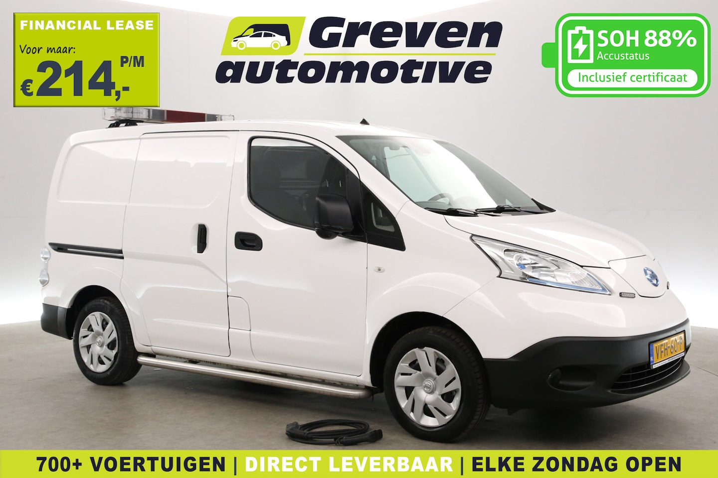 Nissan e-NV200 - Business 40 kWh L1H1 | Snelladen | SOH 88% | Airco | Cruise | Camera | Stoel/stuurverw. - AutoWereld.nl