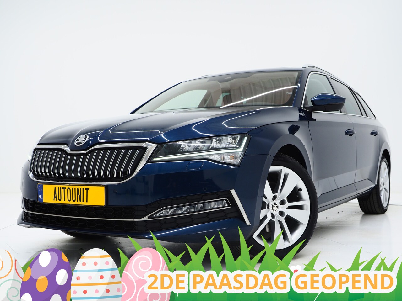 Skoda Superb Combi - 1.4 TSI iV Style | Panoramadak | Canton | Leder | Camera | Adaptive Cruise | Memory | Carp - AutoWereld.nl