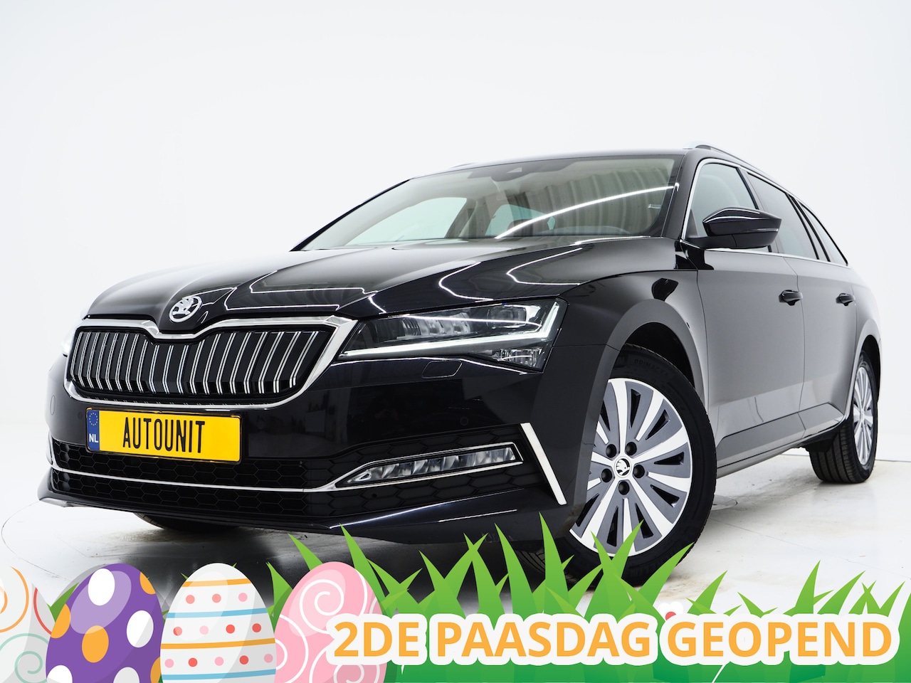 Skoda Superb Combi - 1.4 TSI iV 218PK Style | Camera | Trekhaak | Keyless | Adaptive Cruise | Memory | Virtual - AutoWereld.nl