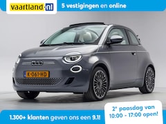 Fiat 500 - 500e 42 kWh La Prima 3-Fase [ LED Navi Leder Apple/Android ]