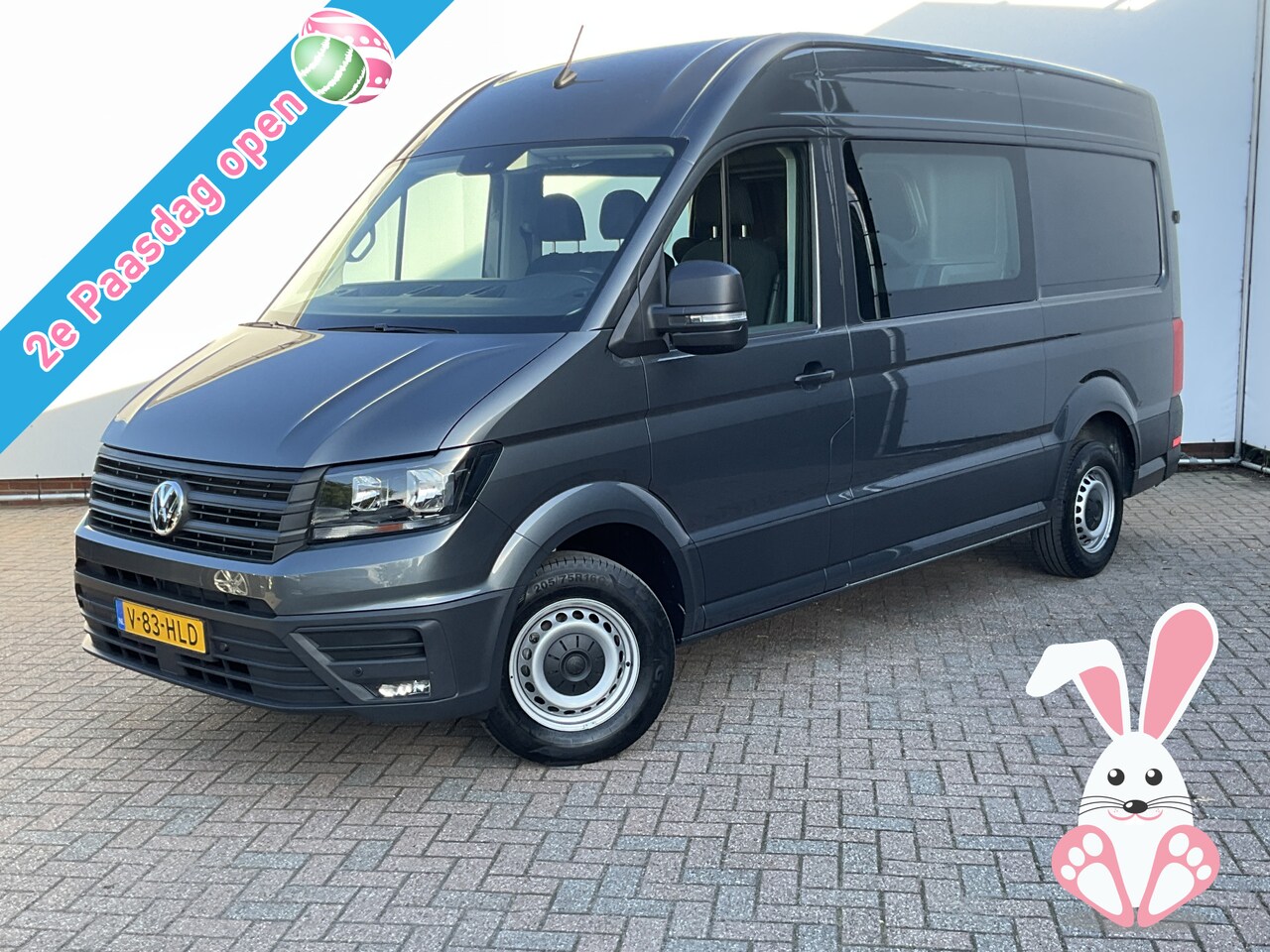 Volkswagen Crafter - 6-Pers 30 2.0 TDI Dubbele Cabine L2H2 Comfortline Trekhaak Cam NL-Bus Voll.Onderhouden! - AutoWereld.nl