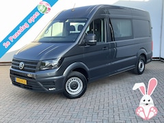 Volkswagen Crafter - 6-Pers 30 2.0 TDI Dubbele Cabine L2H2 Comfortline Trekhaak Cam NL-Bus Voll.Onderhouden