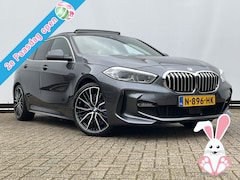 BMW 1-serie - 120i M-Sport Automaat Pano.dak Leer Stoel/Stuurverw HUD Carplay Stoelverw Led VOL