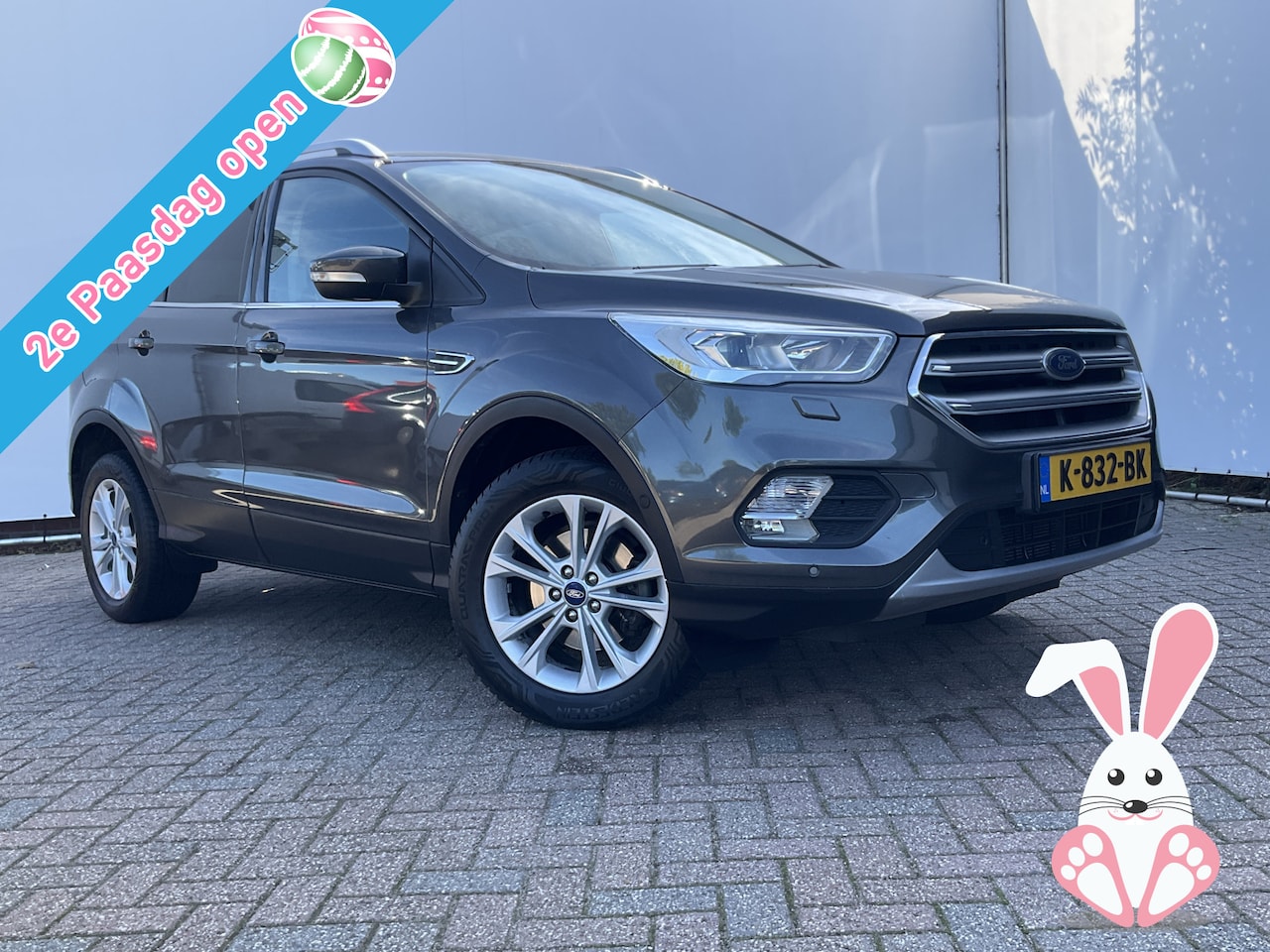 Ford Kuga - 1.5 EcoBoost 150pk Ultimate Nav/Cruise Stoel/Stuurverw Elek.Klep Voll.Onderhouden! - AutoWereld.nl