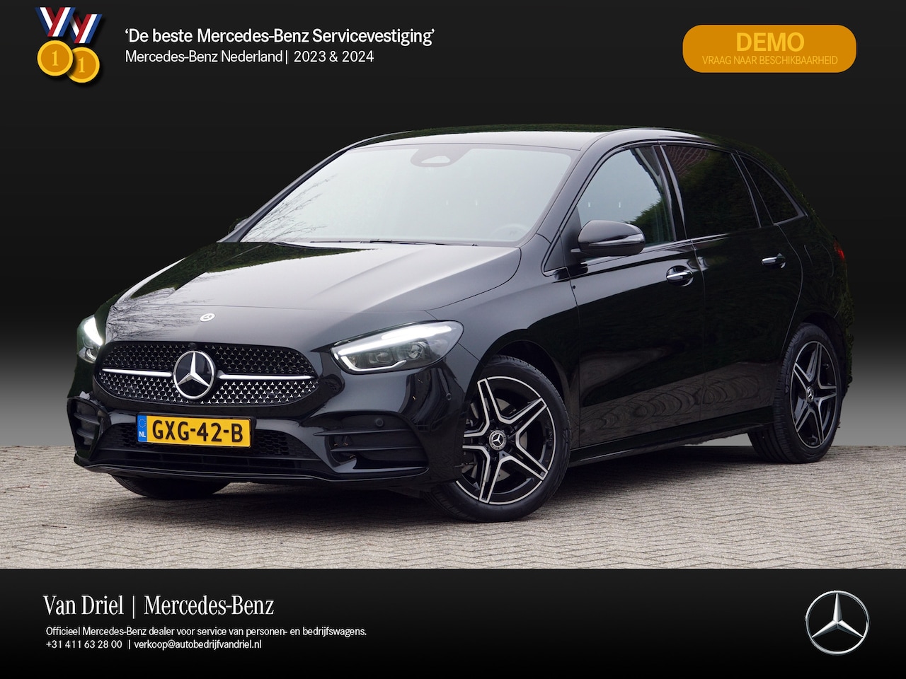 Mercedes-Benz B-klasse - B 250 e AMG Line Facelift Night | Distronic Trekhaak Multibeam - AutoWereld.nl
