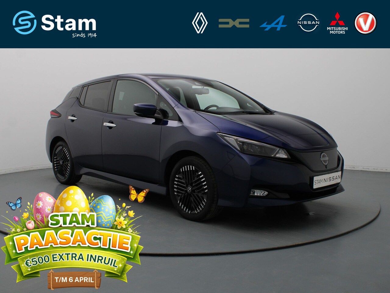 Nissan LEAF - N-Connecta 39 kWh 360° Camera | Adapt. Cruise | Navi | Parkeersens. v+a | Stoel-/stuurverw - AutoWereld.nl