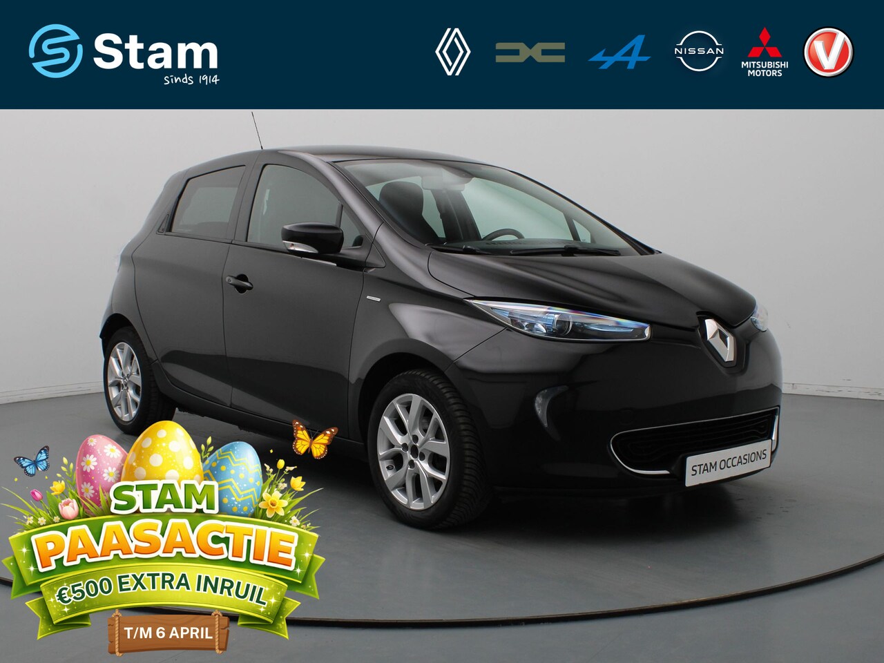 Renault Zoe - R110 Limited 41 kWh Automaat KOOPBATTERIJ BOSE | Camera | Cruise | Navi | Parkeersens. ach - AutoWereld.nl