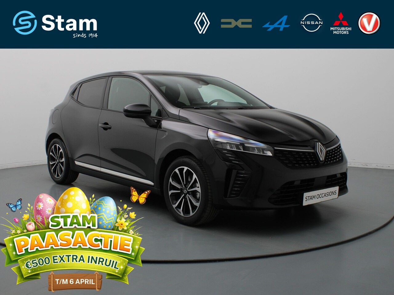 Renault Clio - 145pk E-Tech Full Hybrid techno Automaat Camera | Cruise | Navi | Parkeersens. achter - AutoWereld.nl