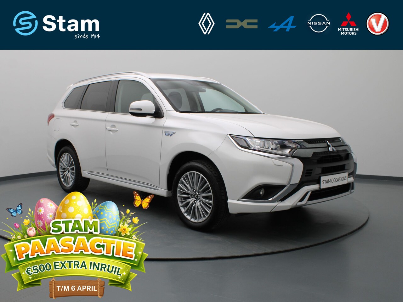 Mitsubishi Outlander - 2.4 PHEV Intense 225pk Camera | Cruise | Navi | Stoelverw. - AutoWereld.nl