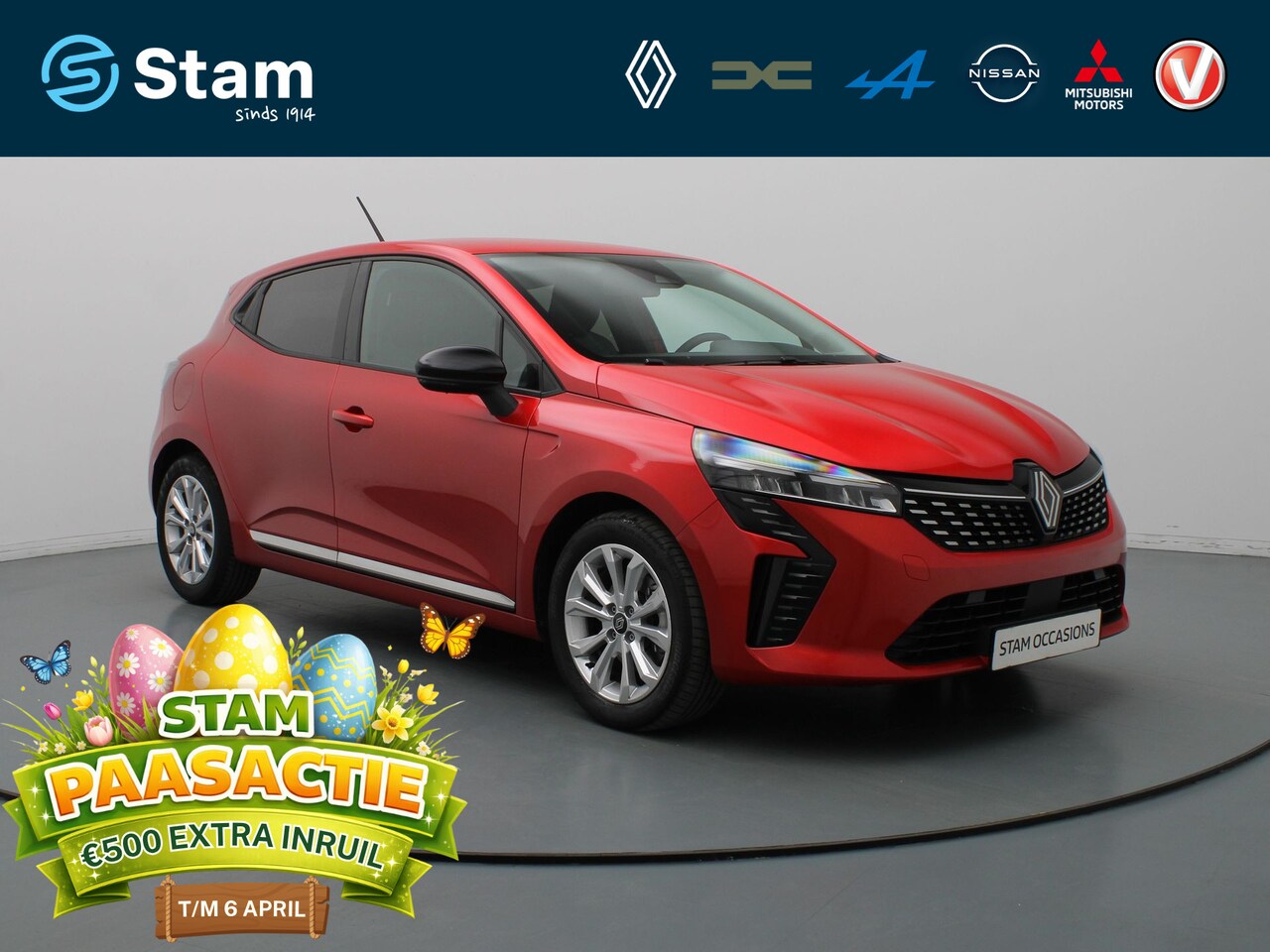 Renault Clio - E-Tech Full Hybrid 145pk evolution Airco | Camera | Carplay | Parksens. achter - AutoWereld.nl