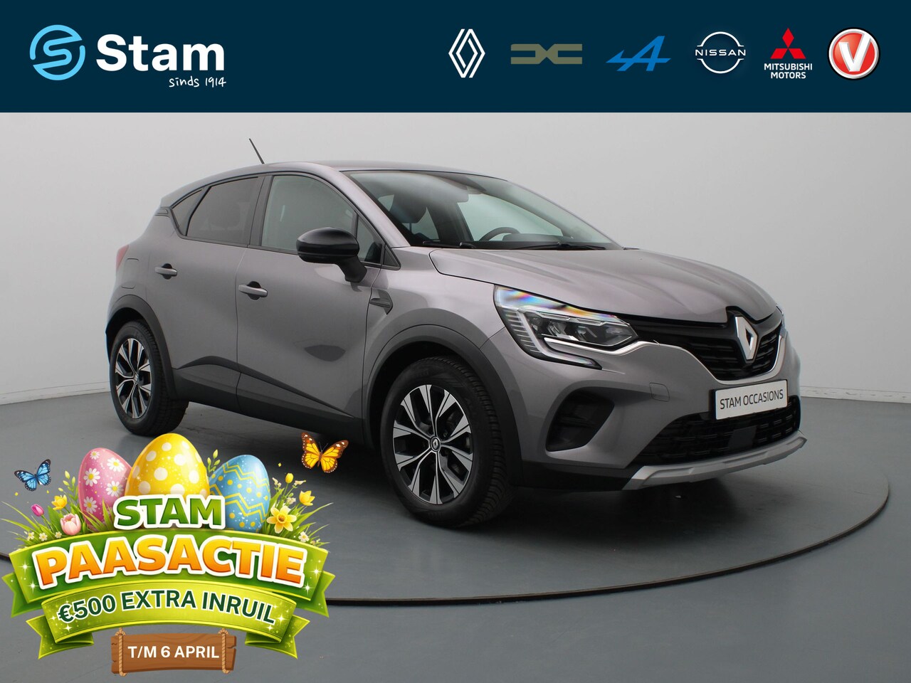 Renault Captur - 145pk E-Tech full hybrid techno Automaat Cruise | Climate | Navi | Parkeersens. achter - AutoWereld.nl