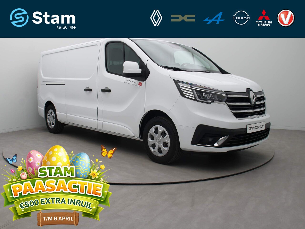 Renault Trafic E-Tech - Electric L2H1 T29 GB Comfort  Airco | Camera | Navi | Parkeersensoren - AutoWereld.nl