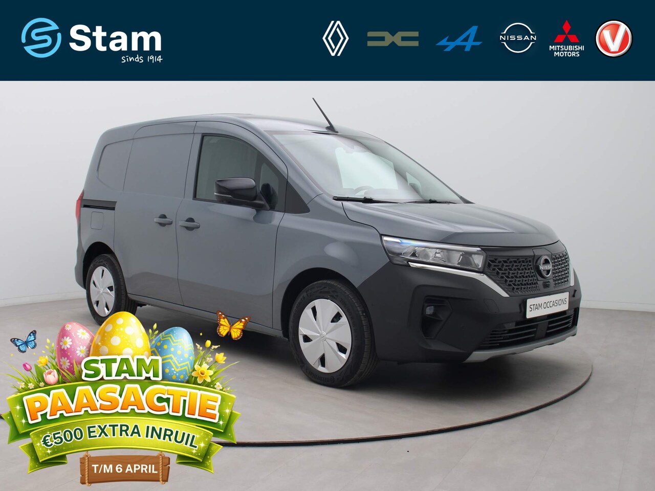 Nissan Townstar - 123pk Tekna L1 45 kWh Adapt. Cruise | 360° Camera | Climate | Navi - AutoWereld.nl