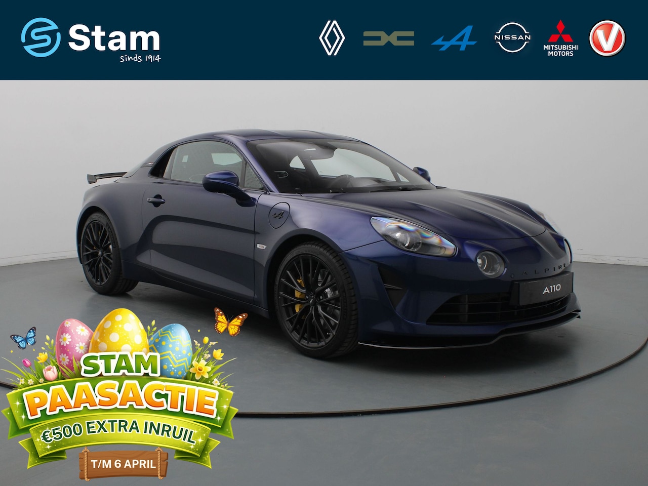 Alpine A110 - 300pk GTS Akrapovic uitlaat | Aero Pack | Camera | Stoelverwarming - AutoWereld.nl