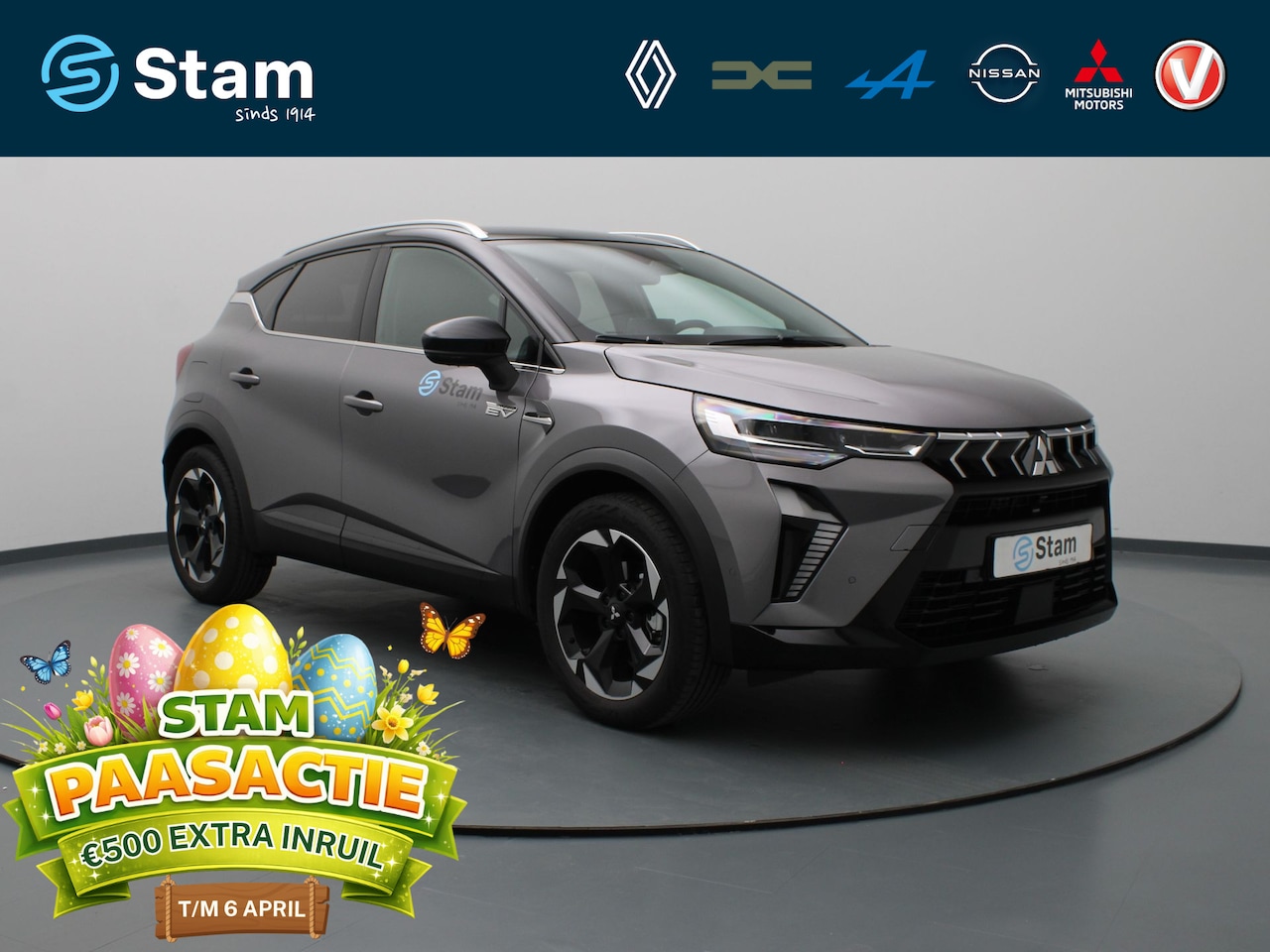 Mitsubishi ASX - 1.8 HEV AT Executive 360° Camera | Adapt. Cruise | Parkeersens. v+a | Stoel-/stuur-/voorru - AutoWereld.nl