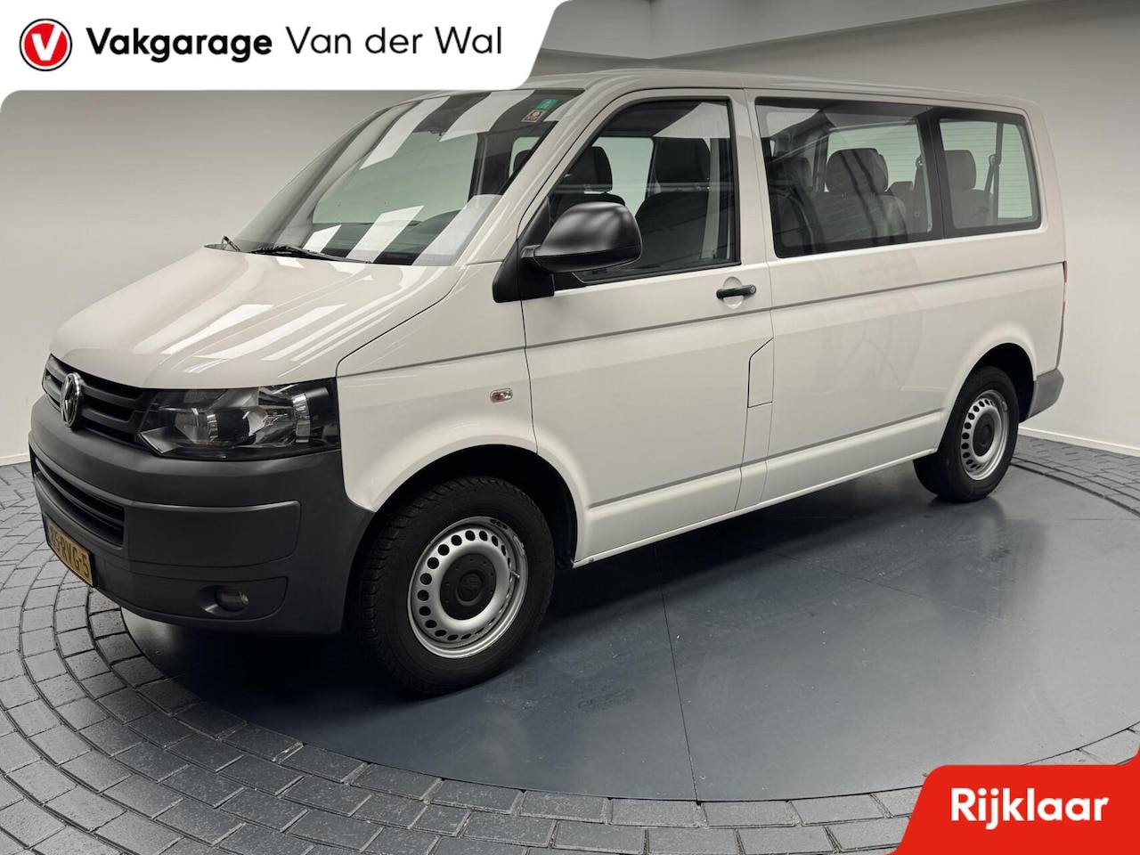 Volkswagen Transporter Kombi - 2.0 TDI 11495,- Incl.BTW 9PERS-Airco-Trekhaak-Elek.ramen-Elek.spiegels - AutoWereld.nl