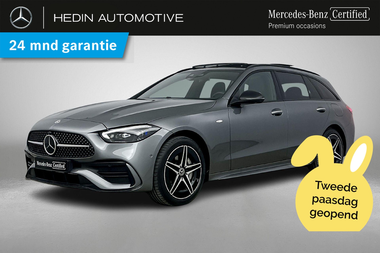 Mercedes-Benz C-klasse Estate - C 300e Automaat AMG Line | Premium Plus Pakket | Nightpakket | Winterpakket | Panoramadak - AutoWereld.nl