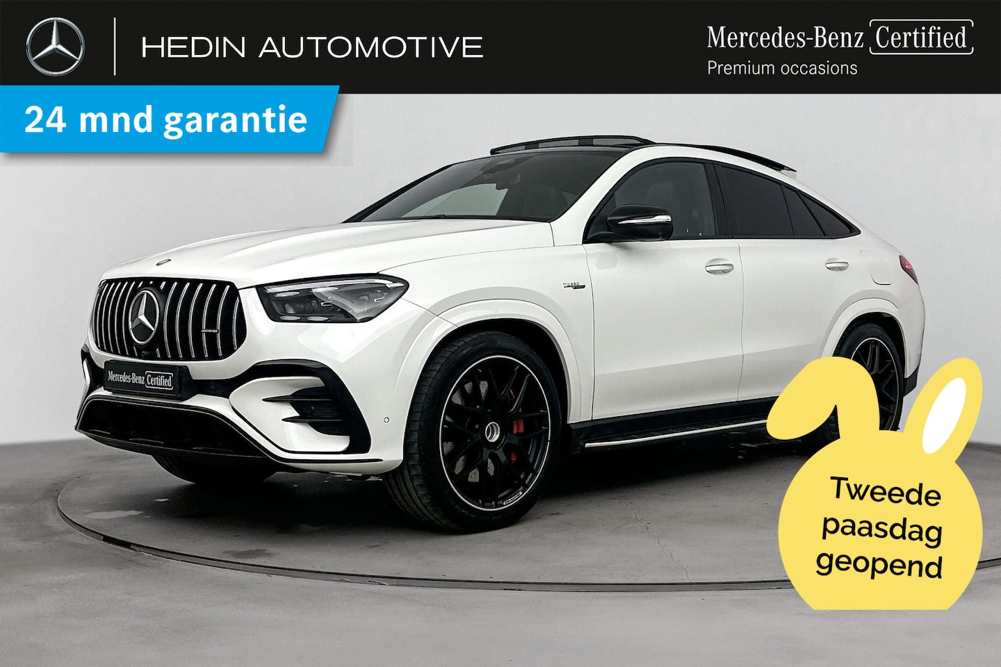 Mercedes-Benz AMG GLE - GLE 53 Hybrid Coupé Automaat 4MATIC+ | MANUFAKTUR | Premium Plus Pakket | AMG Nightpakket - AutoWereld.nl