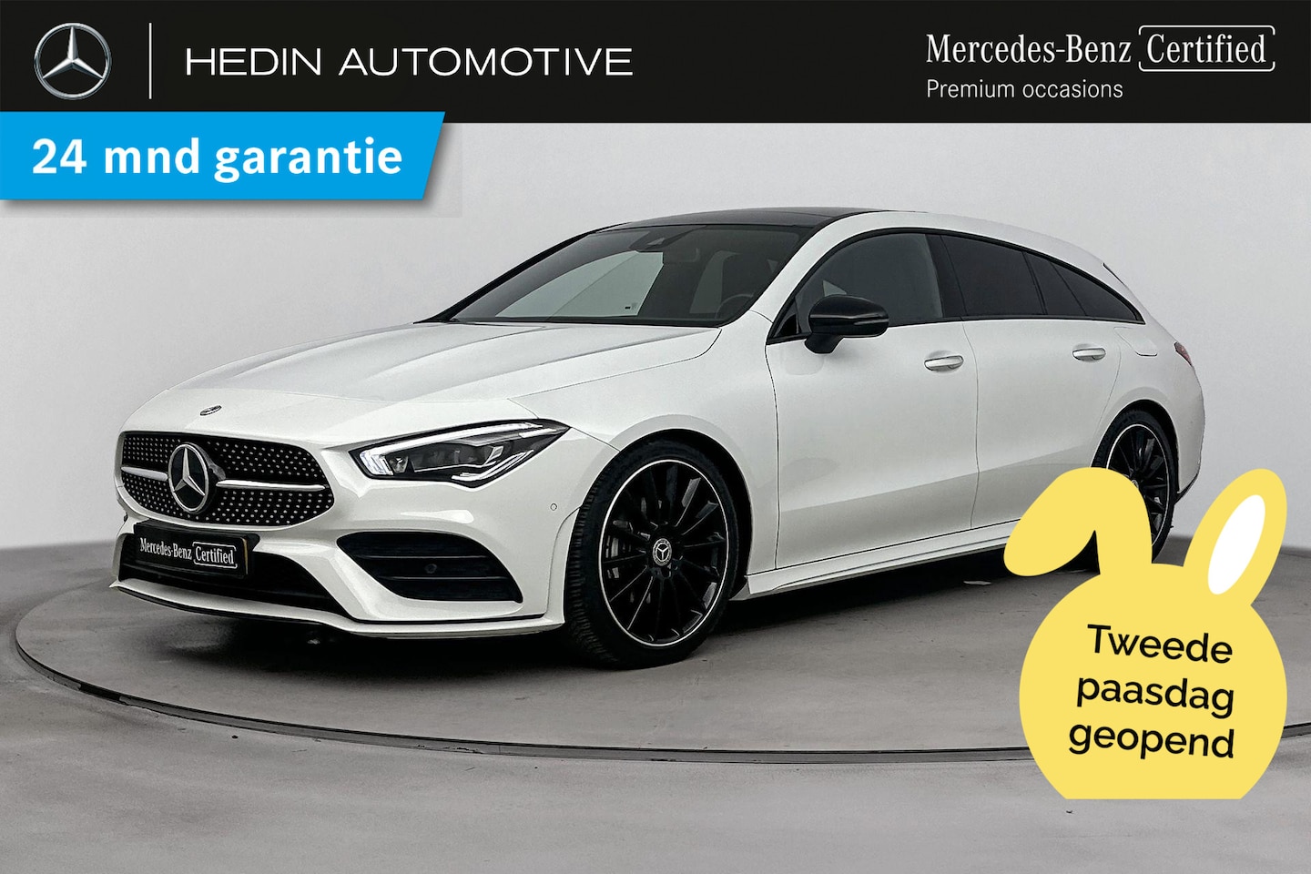 Mercedes-Benz CLA-klasse Shooting Brake - CLA 180 Automaat AMG Line | Nightpakket | Panoramadak | Sfeerverlichting | Stoelverwarming - AutoWereld.nl