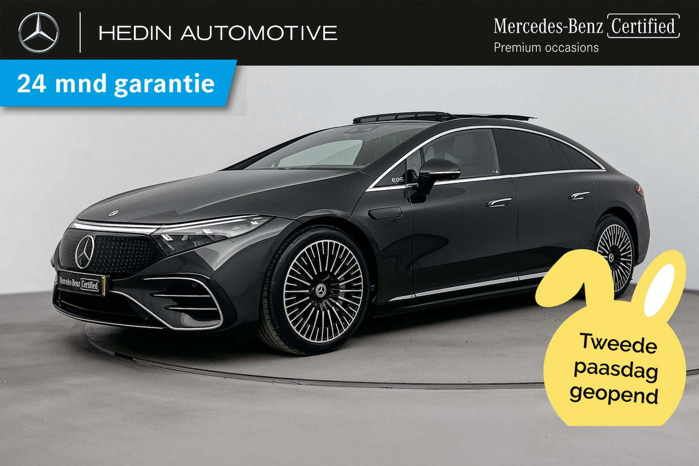 Mercedes-Benz EQS - EQS 450+ AMG Line | Premium Plus Pakket | Panoramadak | Airmatic | Burmester Audio | 360° - AutoWereld.nl