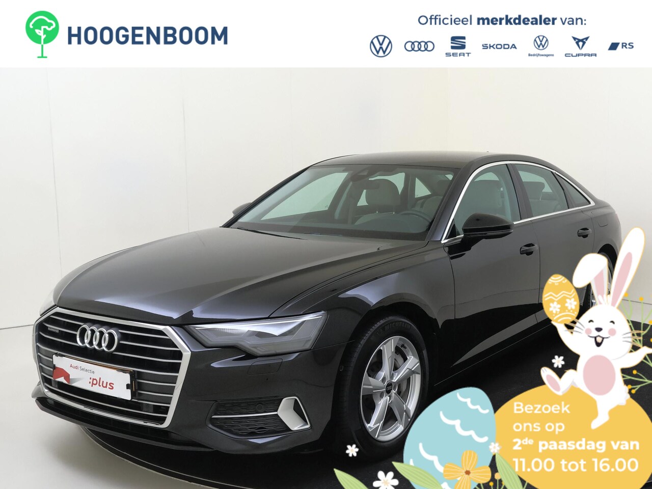 Audi A6 Limousine - 50 TFSI e quattro Advanced edition | Parkeerassistent | 4-zone airco | Stoel- en stuurwiel - AutoWereld.nl