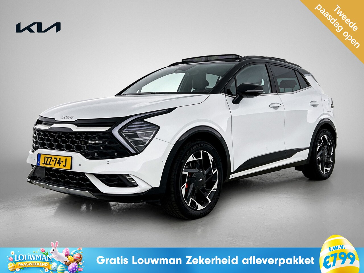 Kia Sportage - 1.6 T-GDi Plug-in Hybrid AWD GT-PlusLine Pano | Stoelkoeling | Memory seats Kia-paasweeken - AutoWereld.nl