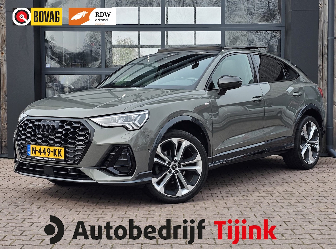 Audi Q3 Sportback - 35 TFSI Pro Line S | 3x S-line | Matrix LED | Pano | Black optiek | B&O + Sonos 3D | Elek. - AutoWereld.nl