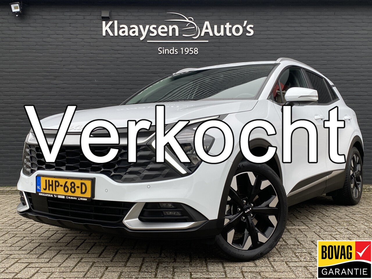 Kia Sportage - 1.6 T-GDi Plug-in Hybrid 265 pk AWD DynamicLine | dealer onderh. | trekhaak | navigatie | - AutoWereld.nl